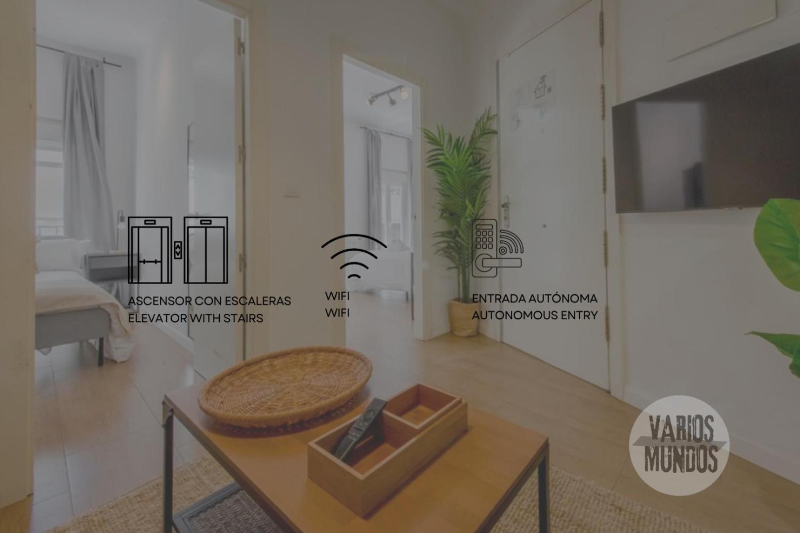 Stunning Apt En La Gran Via-Centro De Madrid E2 Eksteriør billede